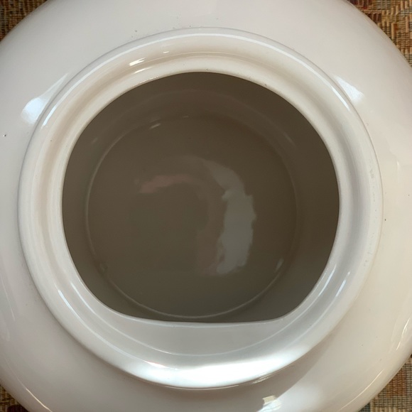 Rae Dunn by Magenta MERRY Ceramic Teapot | Ivory & Red | Artisan Collection 223 - Picture 5 of 10